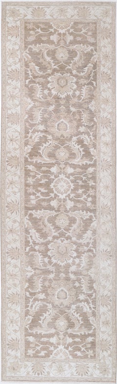 4x14.4 ft Handmade Corridor Runner Rug. Hallway Runner Rug. Floral Kitchen Rug