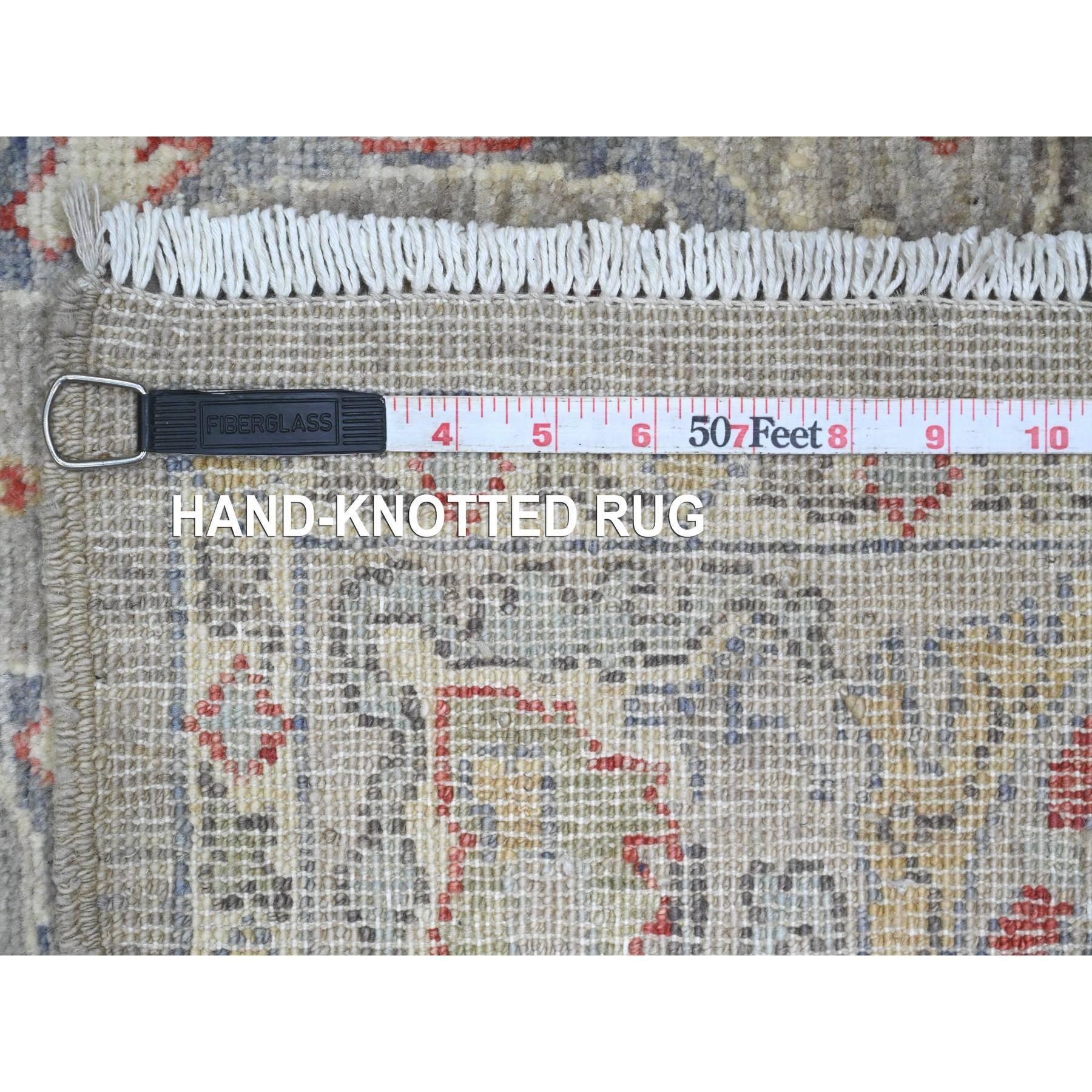Tappeto Runner in lana annodata a mano 4'x19'3