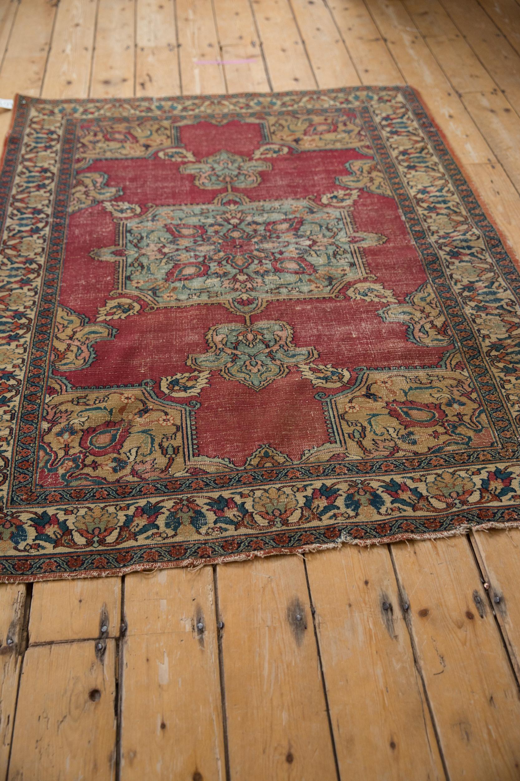 Persian Antique Fine Doroksh Rug For Sale