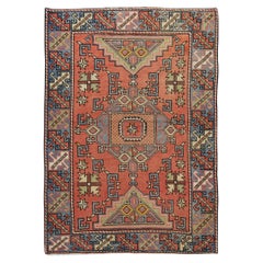 4x5.7 Ft Traditional Semi Antique Turkish Rug, Ca 1940