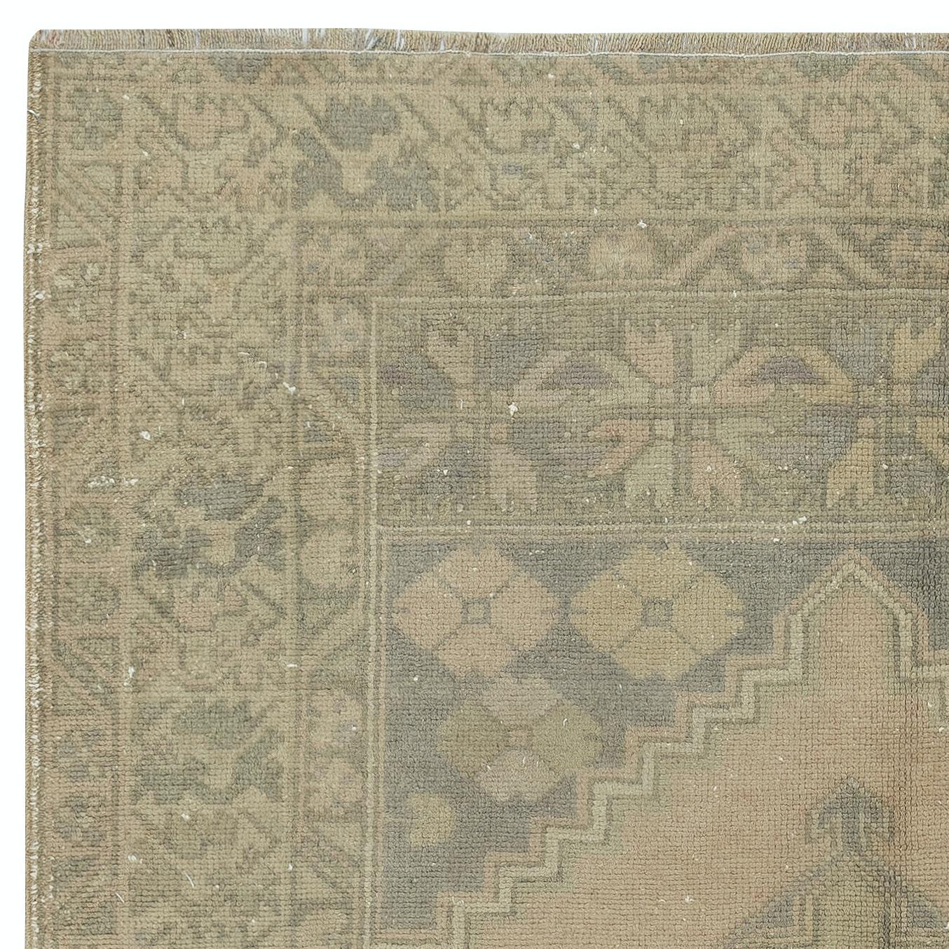 4x5.7 Ft Alfombra Vintage Tradicional para Casas de Campo, Interiores Rústicos y Tribales Anudado a mano en venta