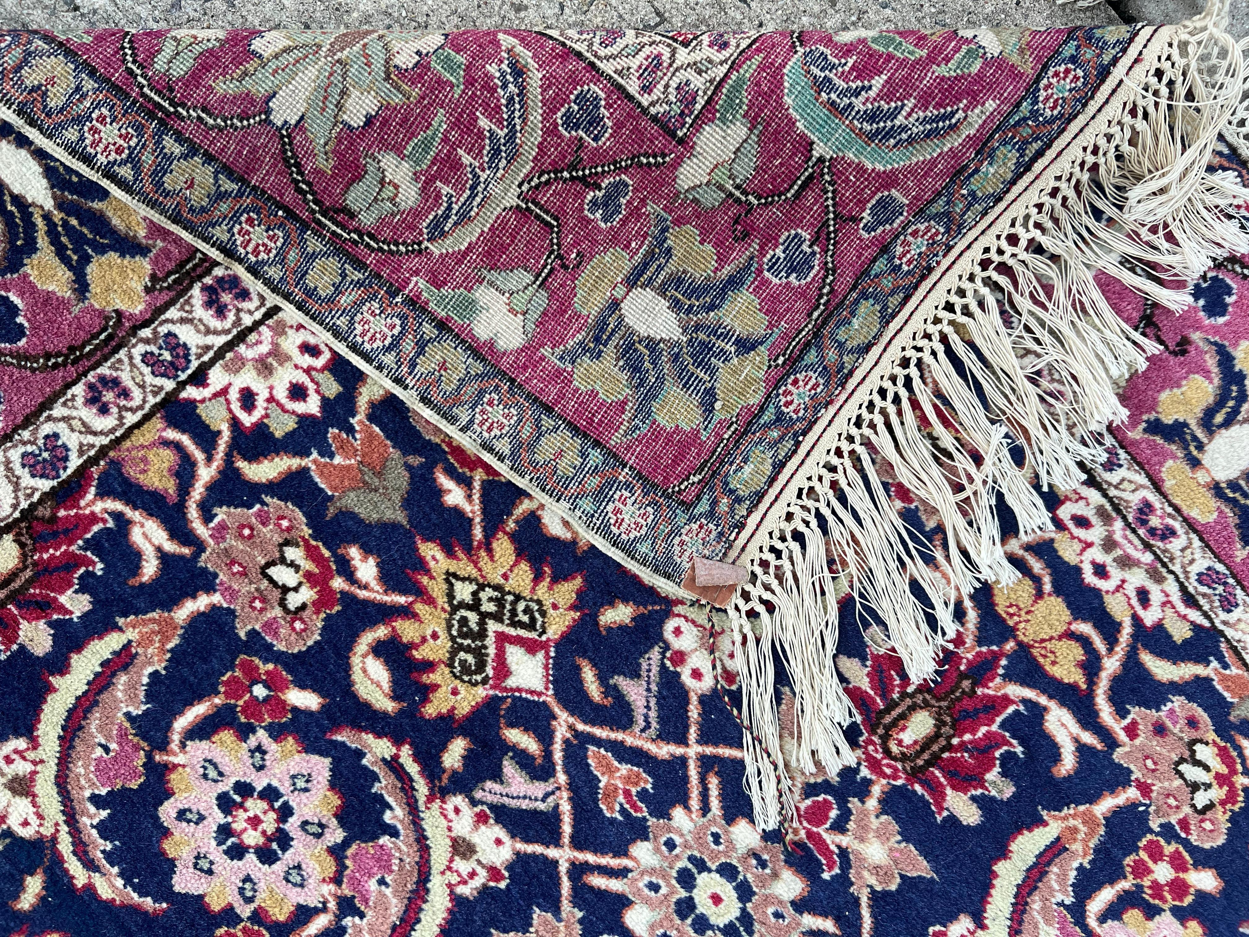 Turco 4x5.8 Ft Raro tappeto vintage fatto a mano in Turchia, Manchester Kayseri, 100% lana in vendita