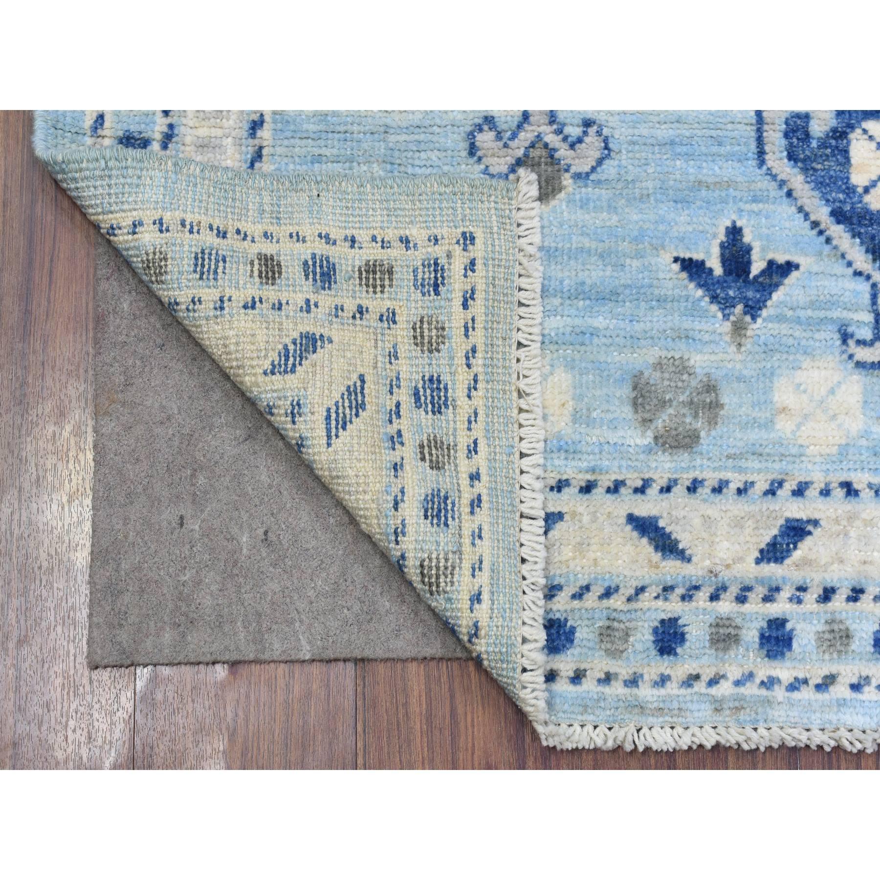 This is a truly genuine one-of-a-kind Colorful, Hand Knotted Anatolian Village Inspired with Large Elements, Natural Dyes Soft Wool Oriental Rug. It has been Knotted for months and months in the centuries-old weaving craftsmanship techniques by