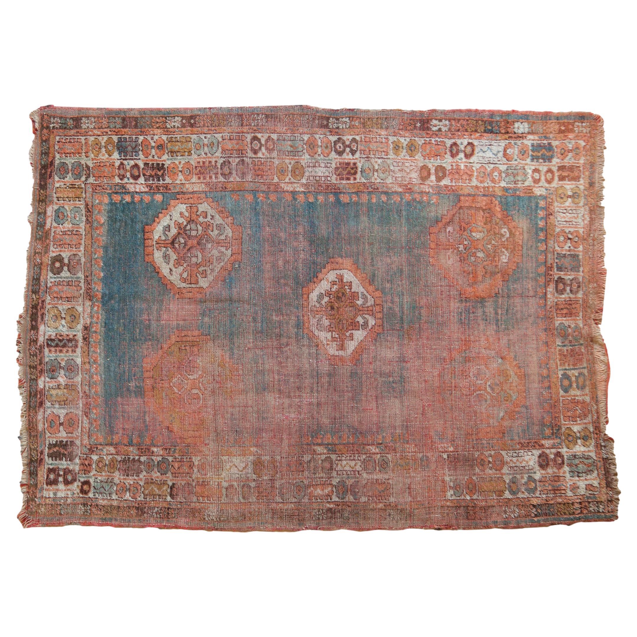 Antique Angora Oushak Carpet For Sale at 1stDibs