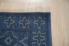 4x6 Blue Hand-Knotted Wool Azure Floral Medallion Classic Traditional Carpet Rug