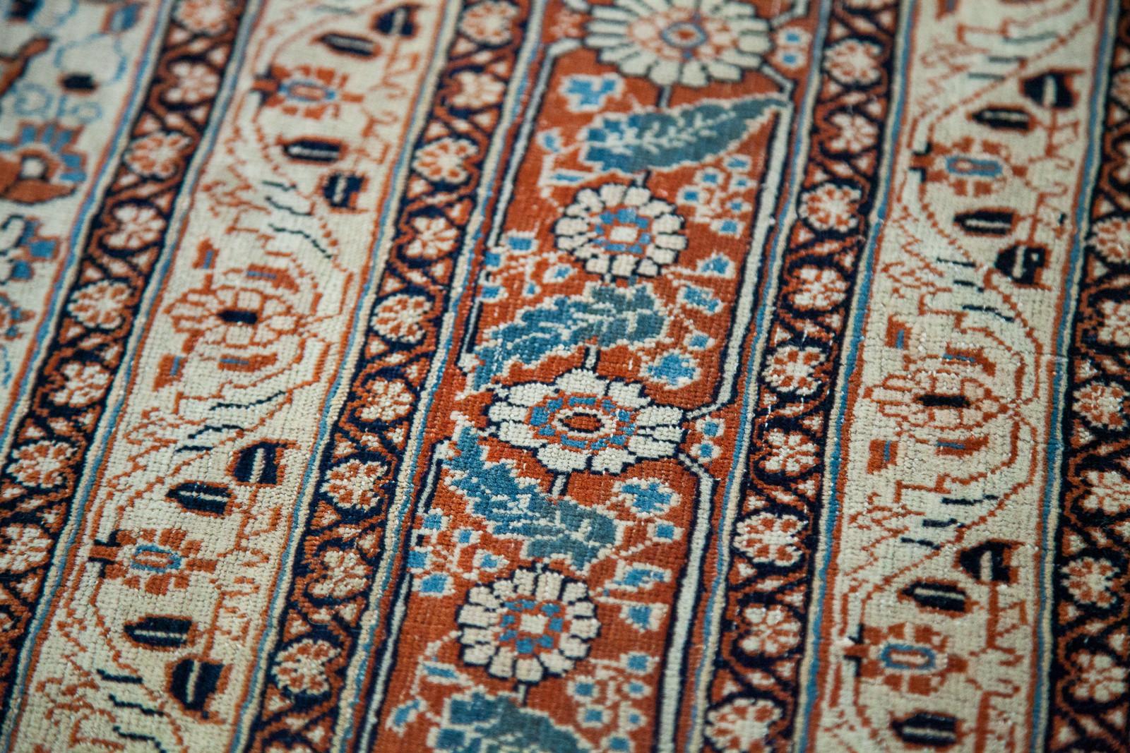 Fine Antique Haji Jalili Tabriz Rug For Sale 2