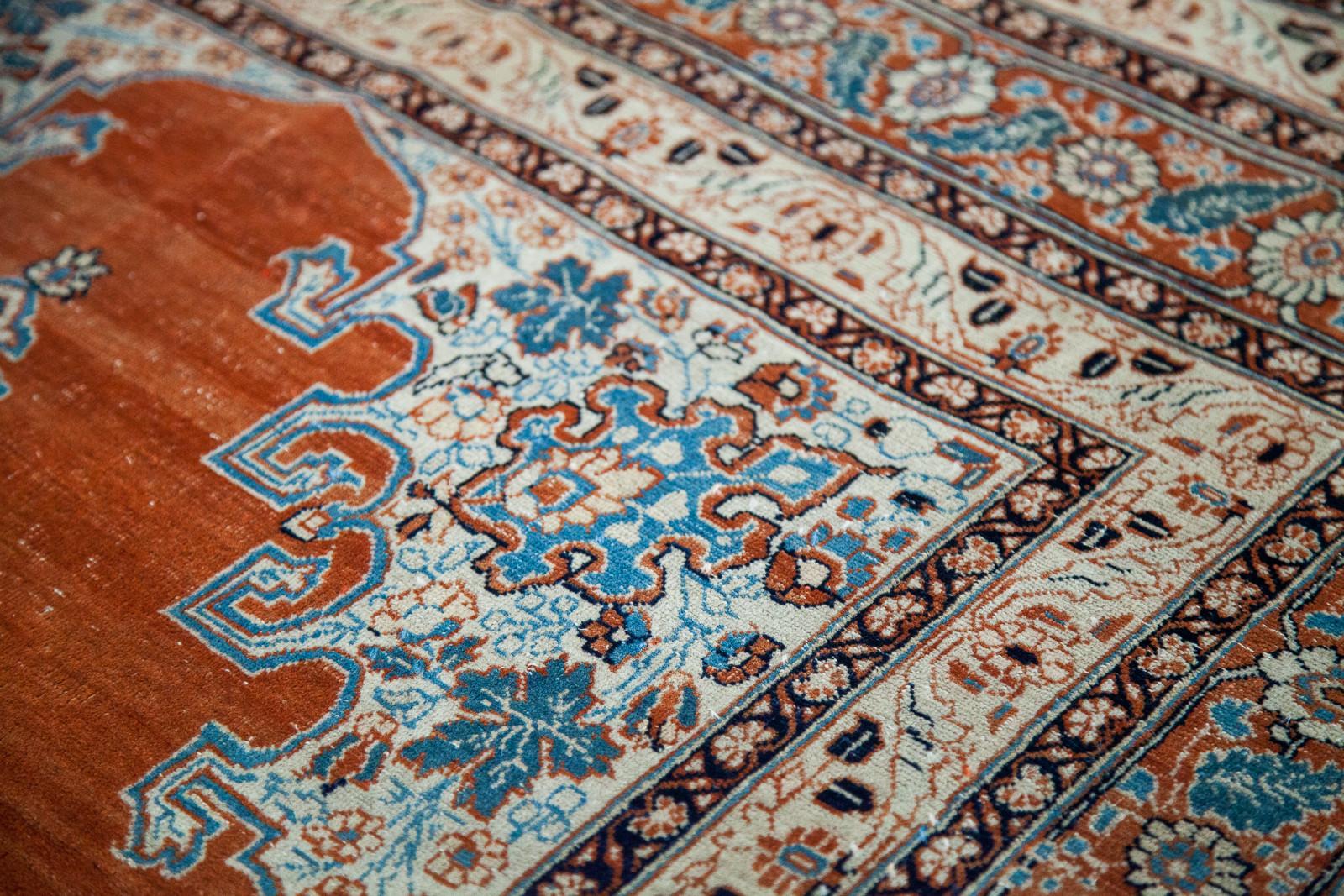 Fine Antique Haji Jalili Tabriz Rug For Sale 3