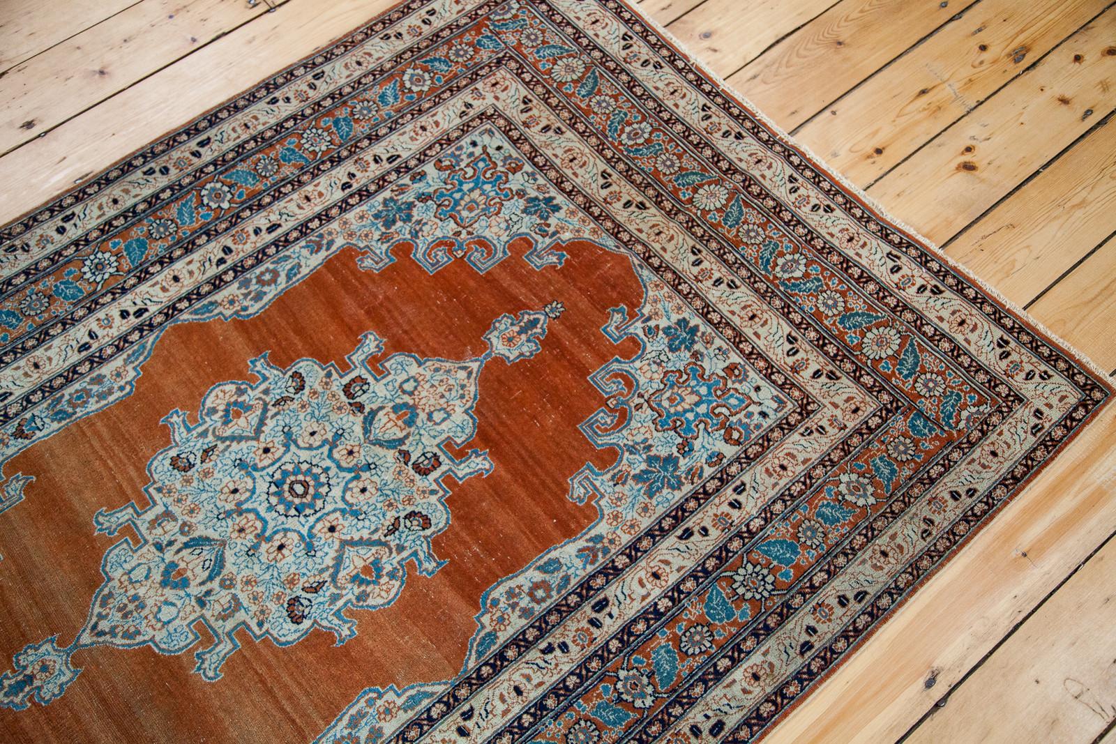 19th Century Fine Antique Haji Jalili Tabriz Rug For Sale