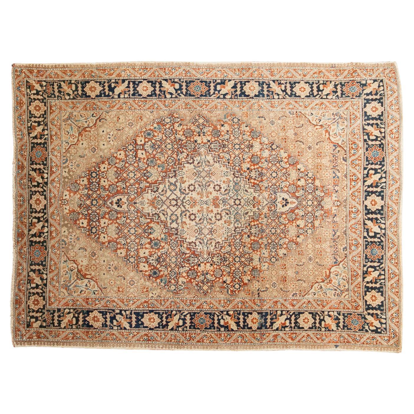 Antiker Täbriz-Teppich im Angebot