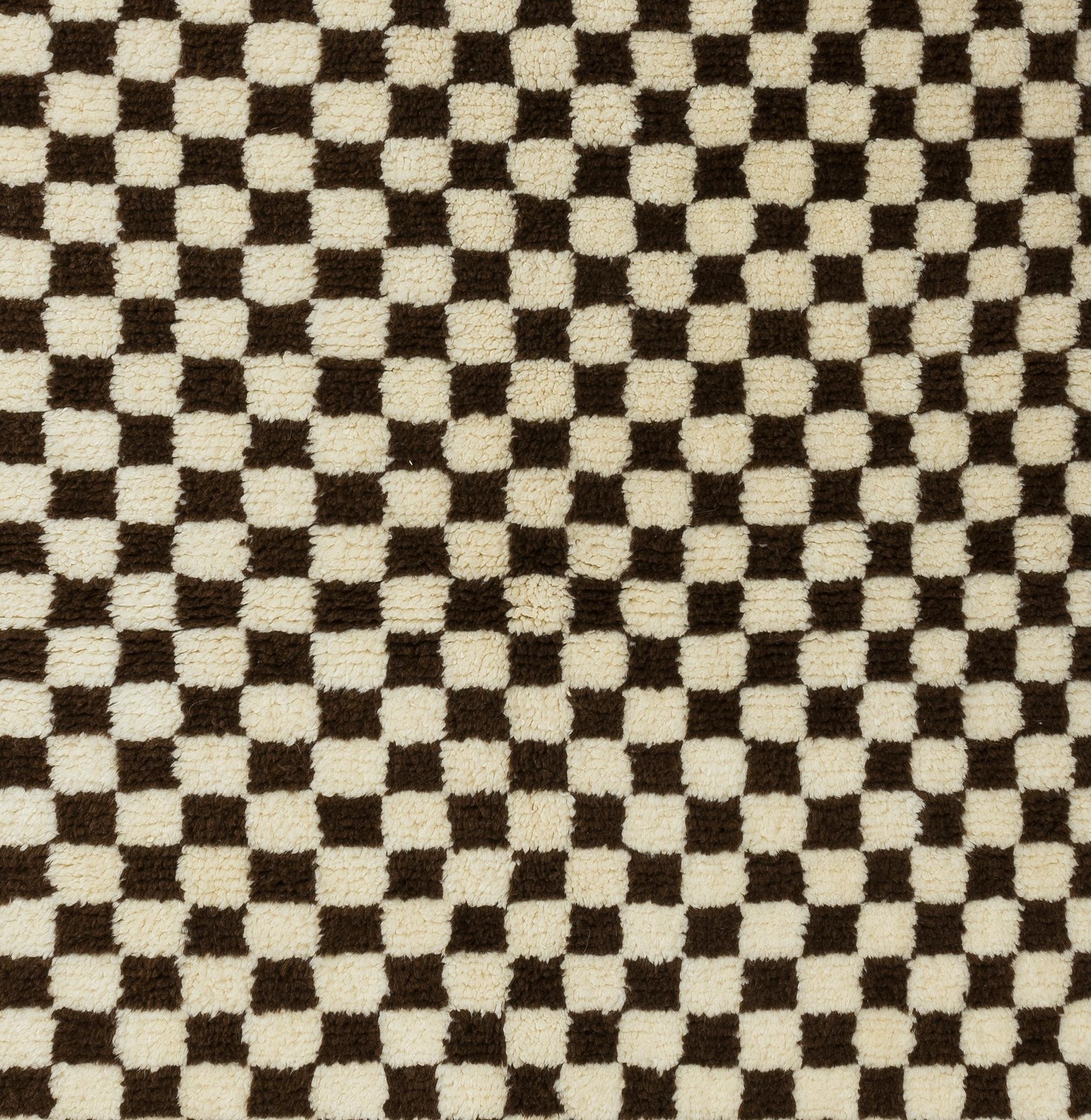 black and white checkered rug ikea