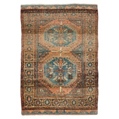 4x6 Ft Vintage Anatolian Nuzumla Village Rug, Natural Dyes, Thick, Comfy, Cosy