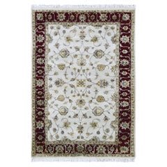4
x6
Rajasthan Half Wool and Half Silk Floral Design Thick and Plush Rug