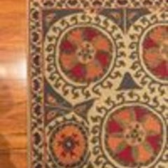 Serapi Rug Gallery’s Hand Woven Suzani Soumak Wool Area Rug