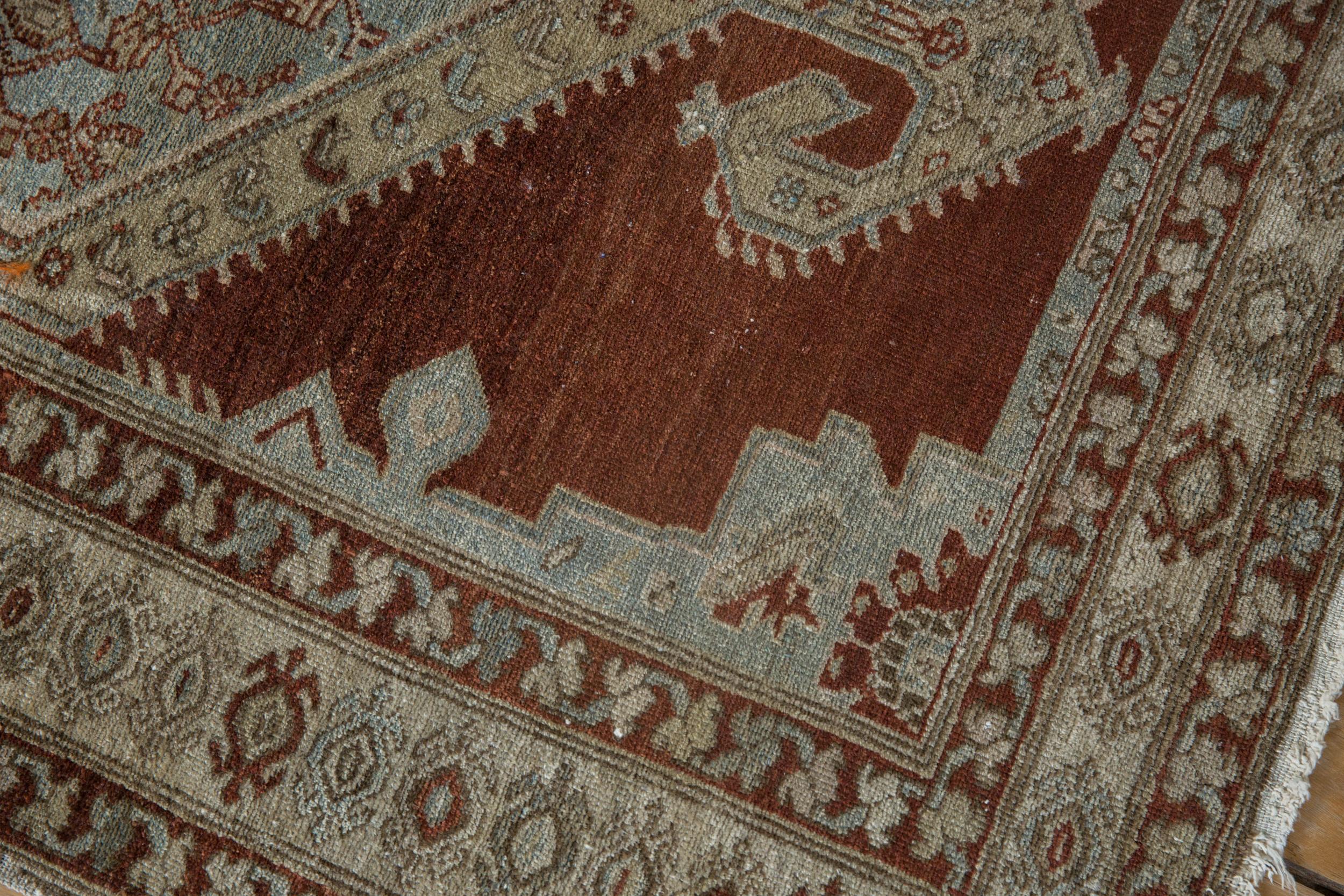 Vintage Distressed Malayer Rug For Sale 2