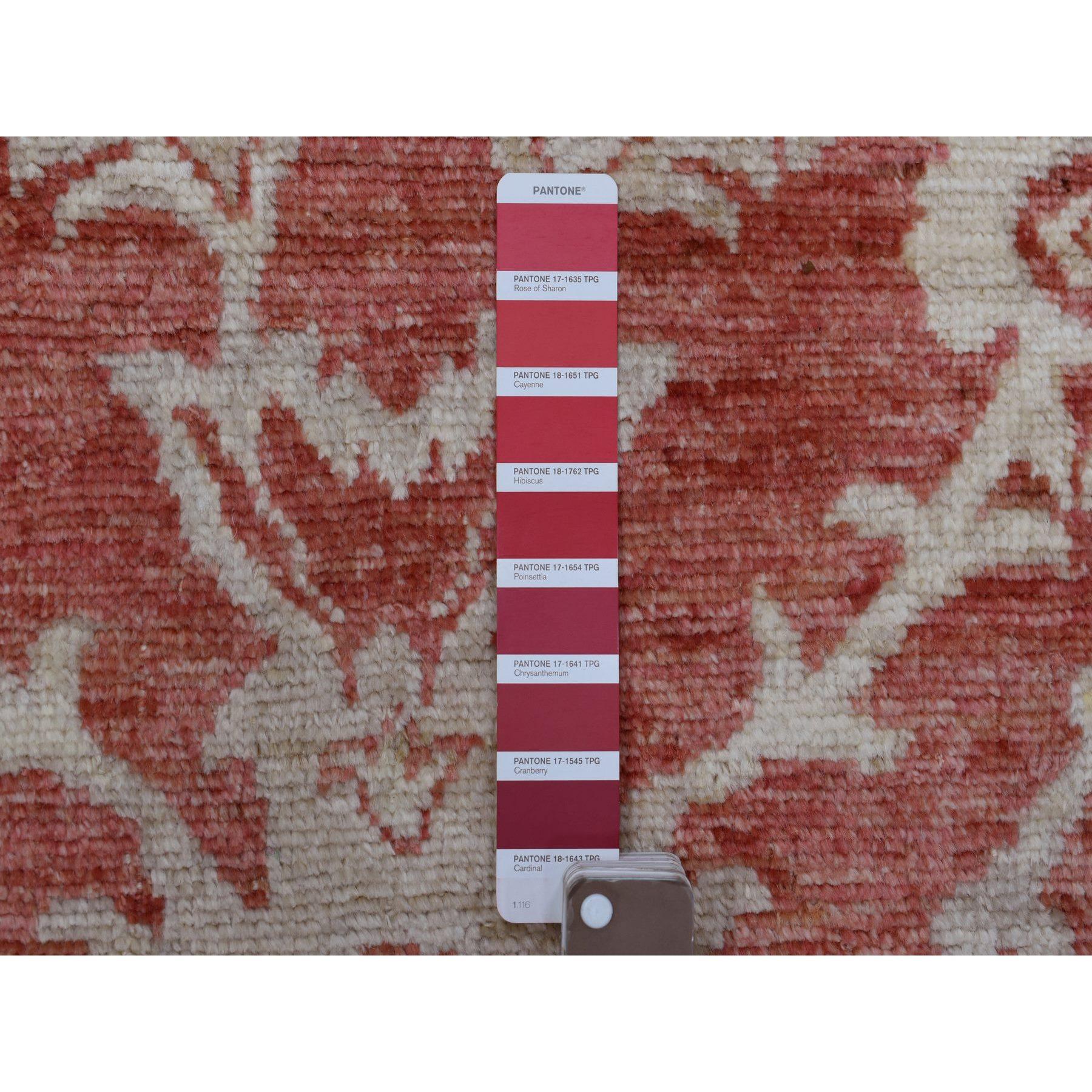 Afghano Tappeto orientale annodato a mano 4'x6'1