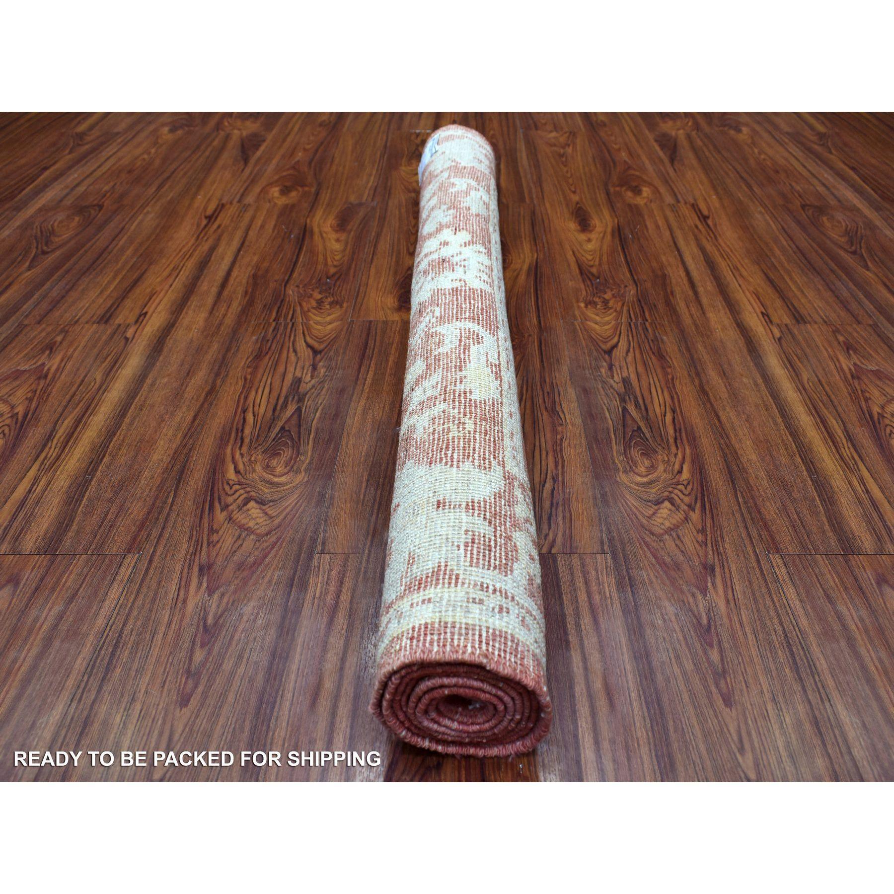 Annodato a mano Tappeto orientale annodato a mano 4'x6'1