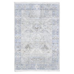 4
x6
2" Hand Knotted Pure Silk
Textured Wool Oushak With Geometric Motif Rug 4
x6
2" Hand Knotted Pure Silk
Textured Wool Oushak With Geometric Motif Rug