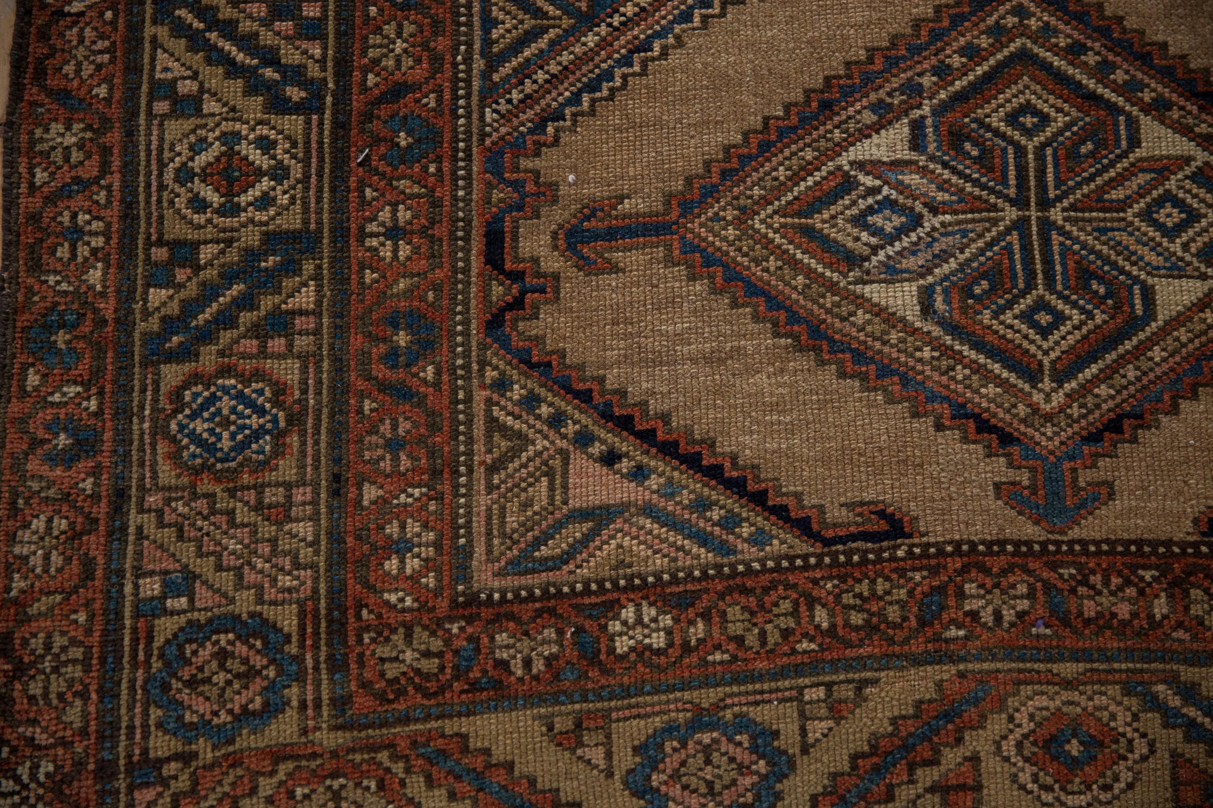 Antique Fine Kurd Rug In Good Condition For Sale In Katonah, NY
