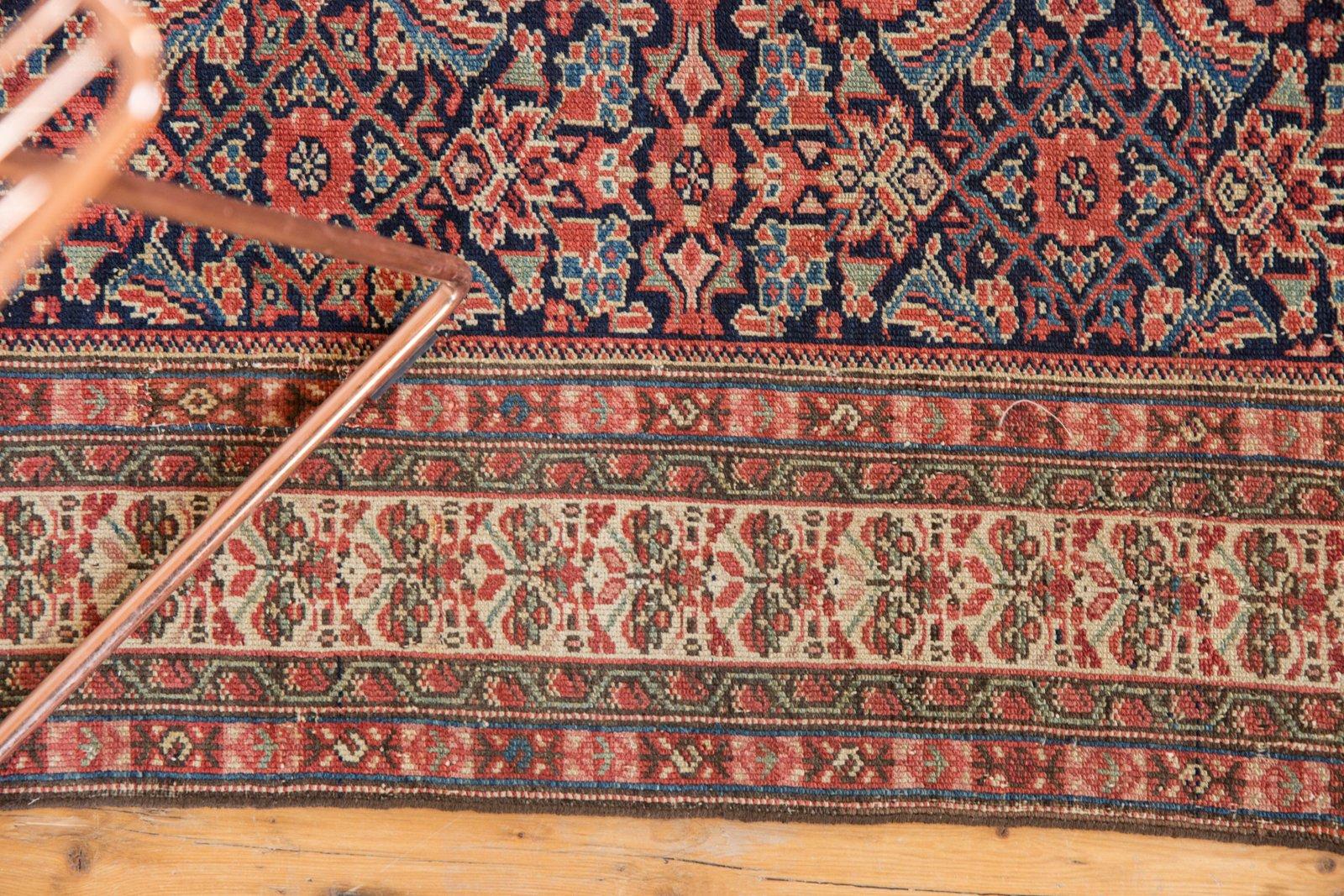 Hand-Knotted Antique Mission Malayer Rug For Sale