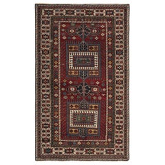 4x6.5 Ft Antique Shirvan Rug, East Caucasus, Late 19th Century