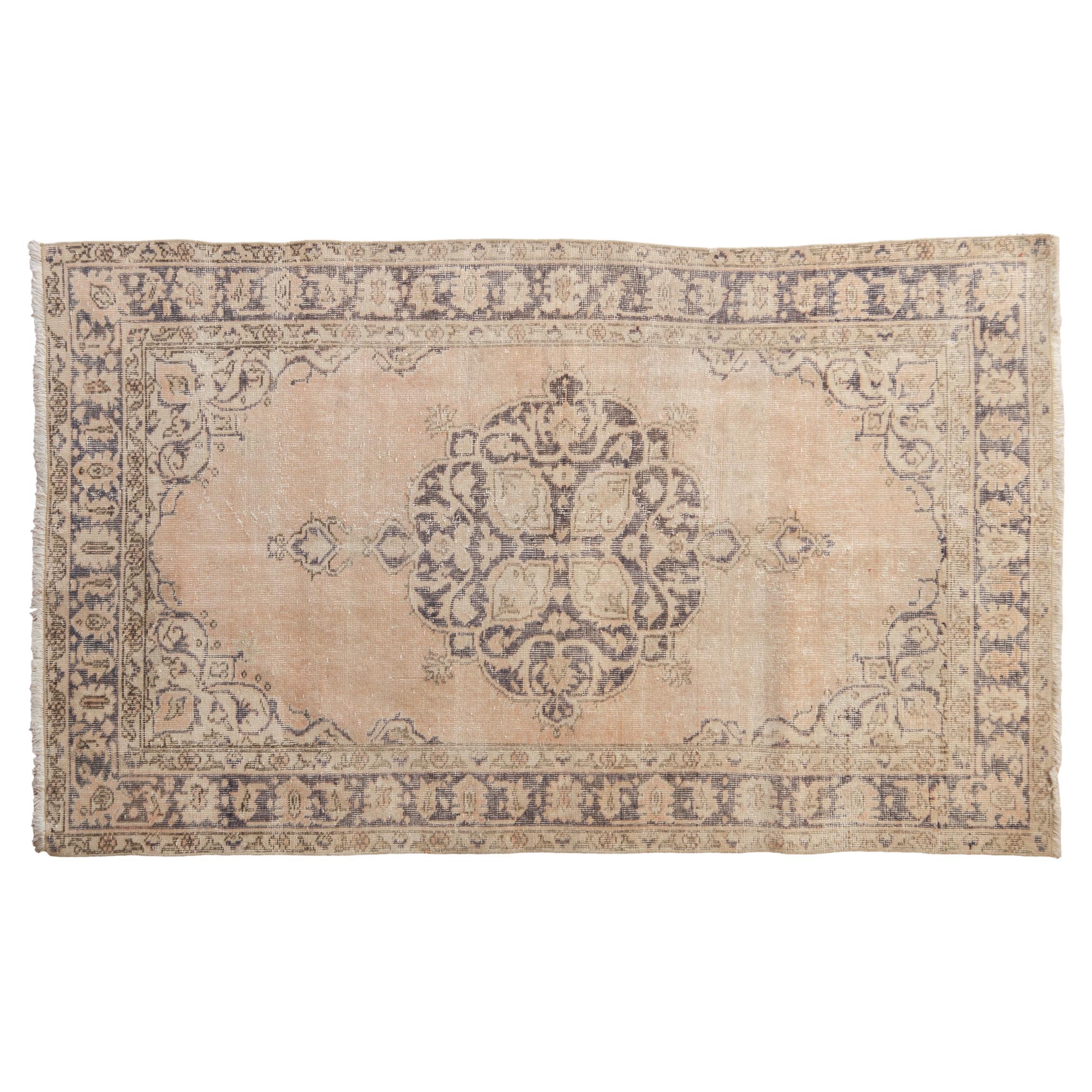 Vintage Turkish Sparta Distressed Area Rug at 1stDibs