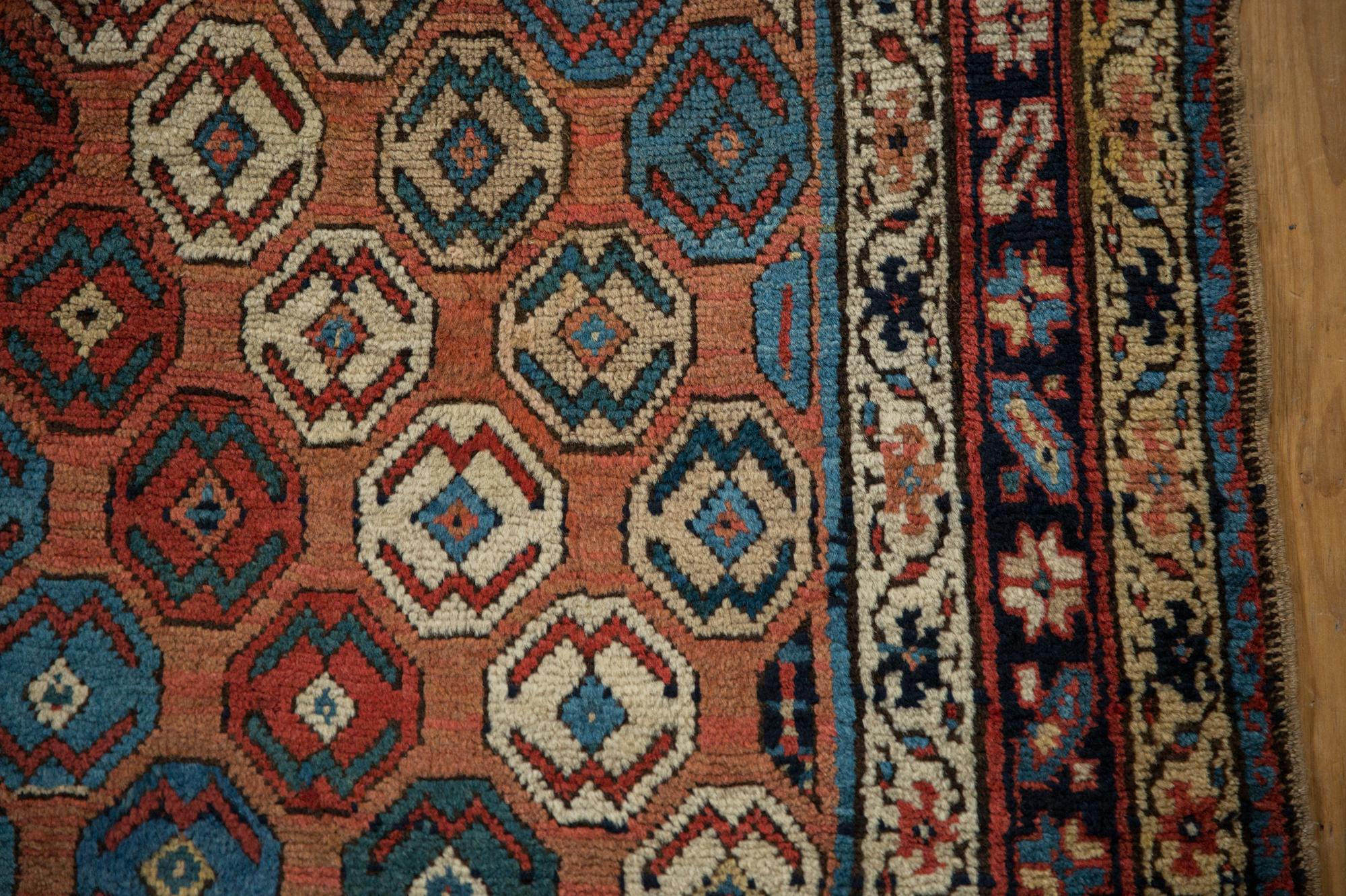 Antique Caucasian Rug In Good Condition For Sale In Katonah, NY