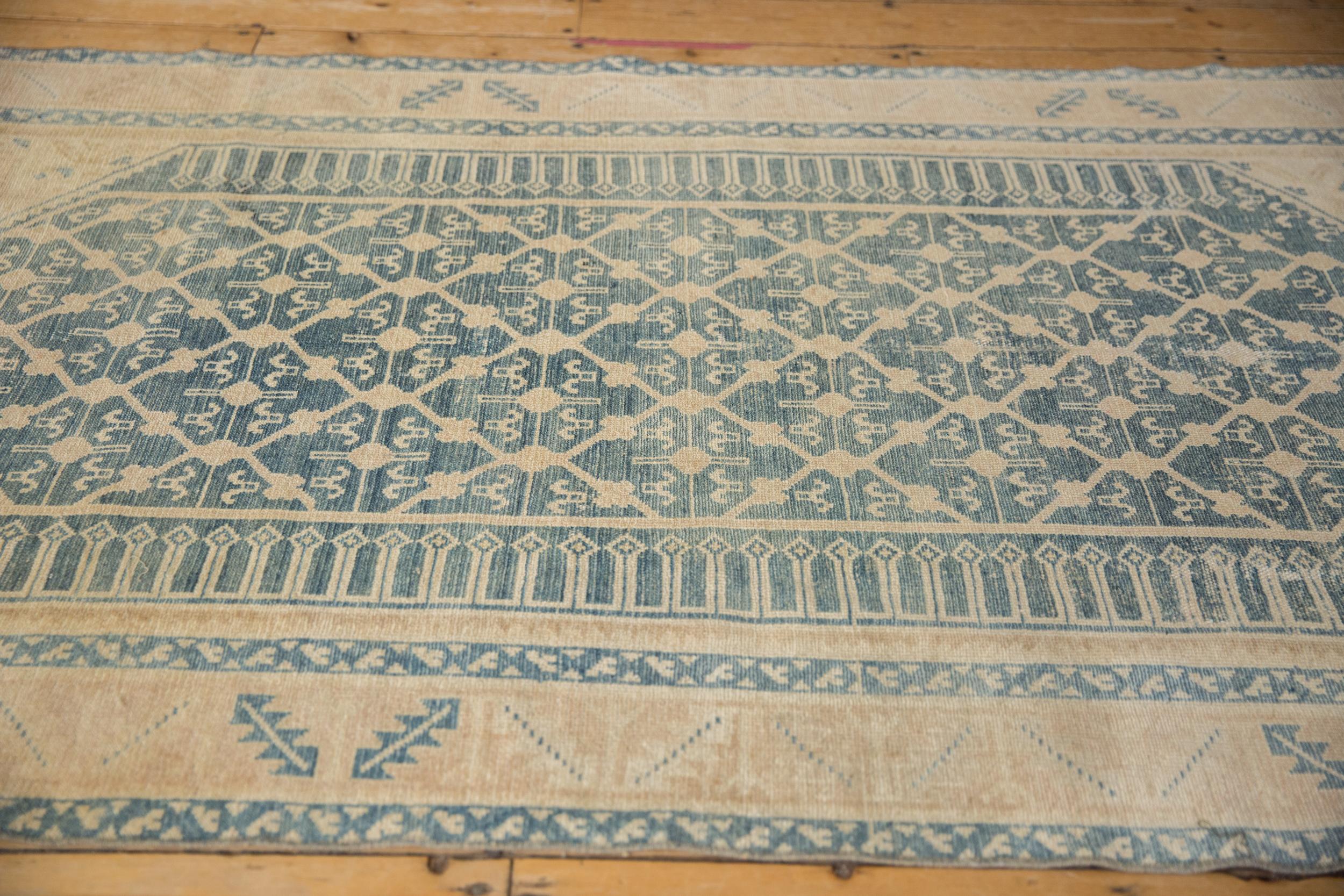 Distressed Malayer-Teppich im Vintage-Stil (Wolle) im Angebot