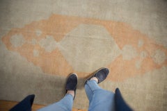 Vintage Distressed Oushak Rug Runner