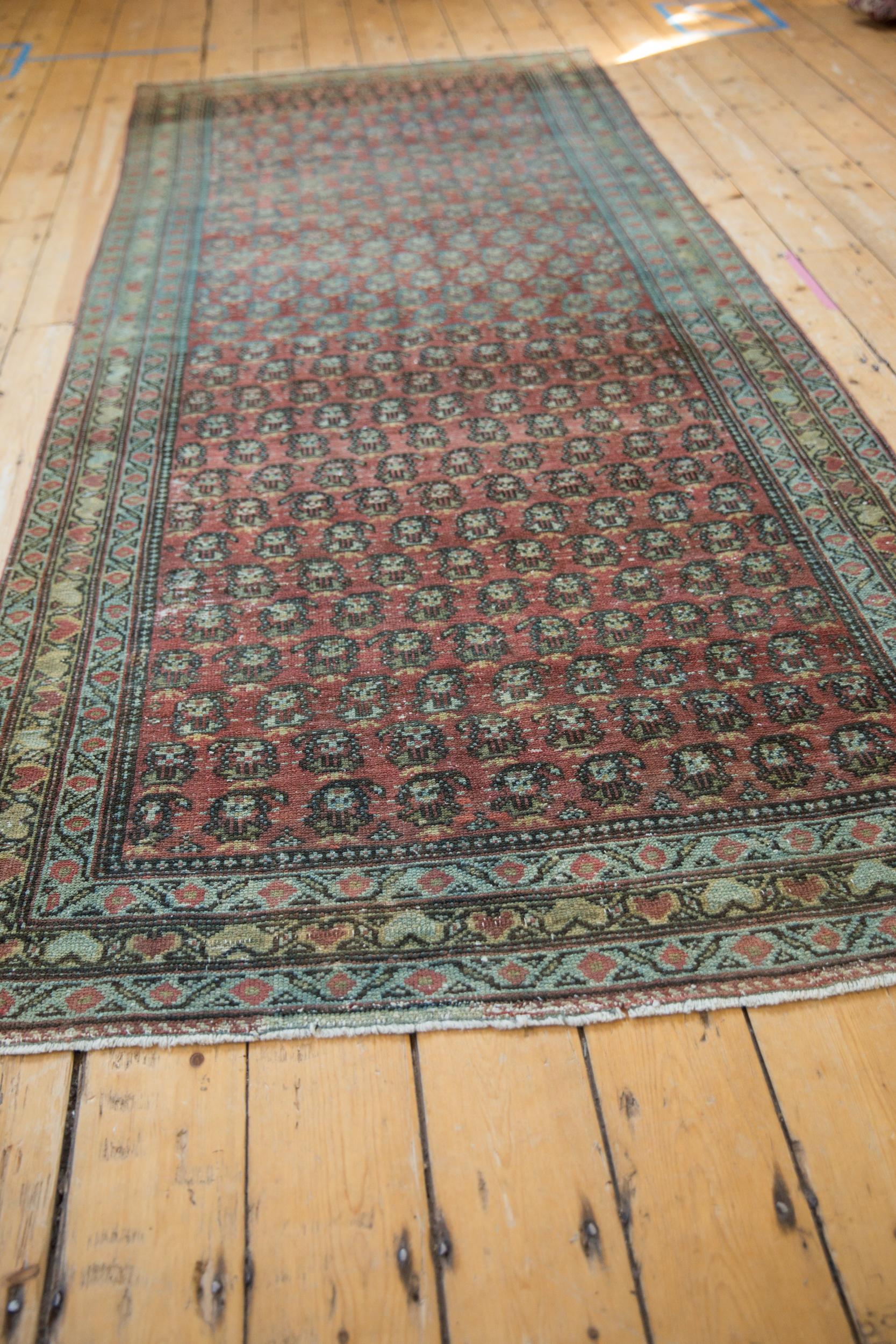 Vintage Serbend Rug Runner In Good Condition For Sale In Katonah, NY