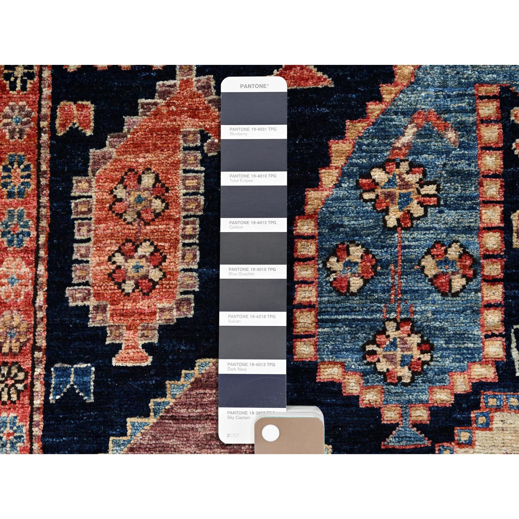 Afghano Tappeto orientale Runner 4'x9'9