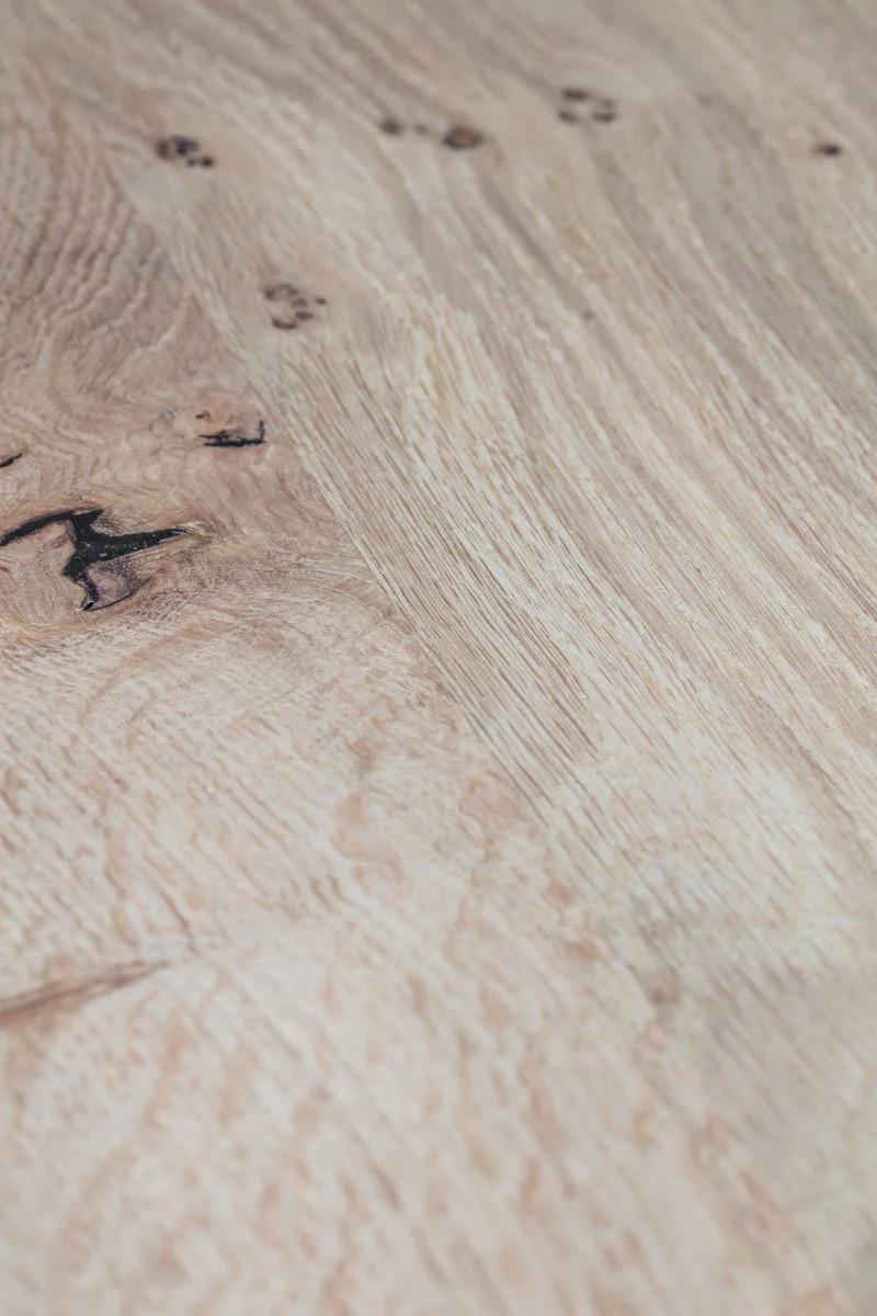 Tavolo da fattoria belga in Oak massiccio da 5'-2 in vendita 3