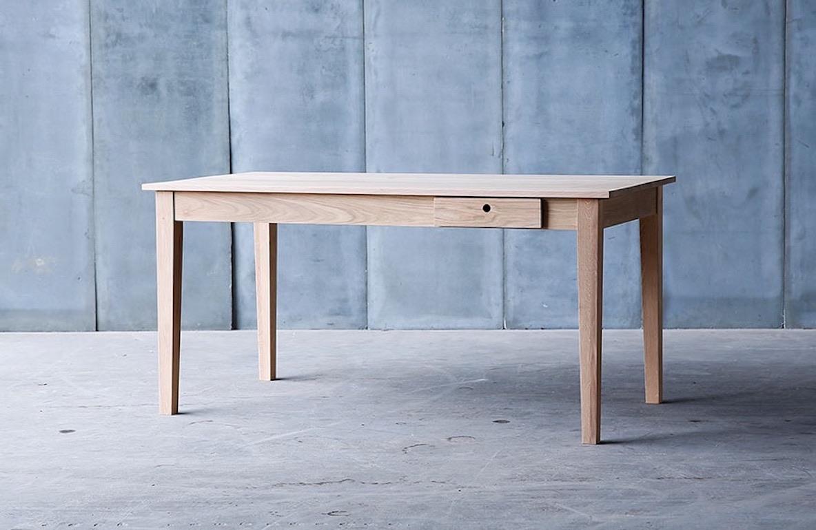 Tavolo da fattoria belga in Oak massiccio da 5'-2 in vendita 4