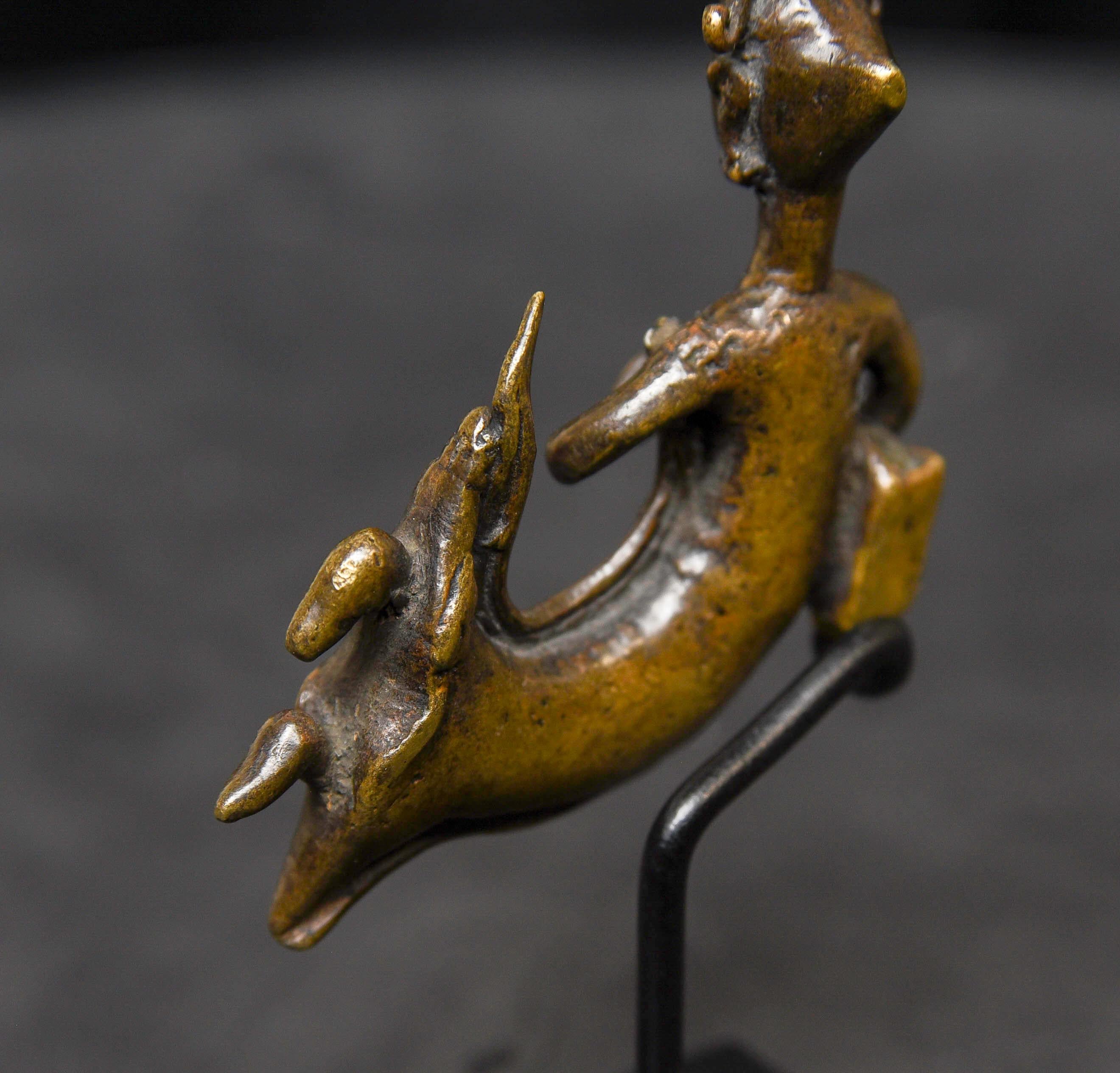 5/6thC Chinese Bronze Buddha - 9585 For Sale 5