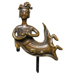 Antique 5/6thC Chinese Bronze Buddha - 9585