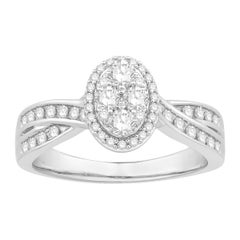 5/8 Carat Total Weight Diamond Composite Ring