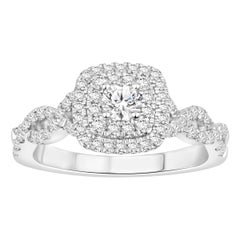 5/8 Carat Total Weight Diamond Engagement Ring to Set 5/8 Carat Total Weight Diamond Engagement Ring to Set