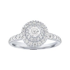 5/8 Carat Total Weight Diamond Engagement Ring to Set 5/8 Carat Total Weight Diamond Engagement Ring to Set