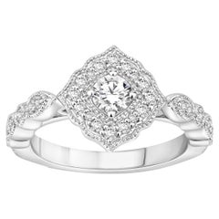 5/8 Carat TW Diamond Engagement Ring to Set