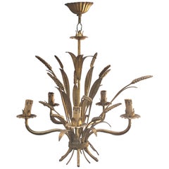 5-Arm "Wheat Ear" Chandelier