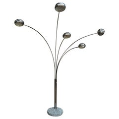 5 Arms Cottex Sweden Lampe, circa 1970
