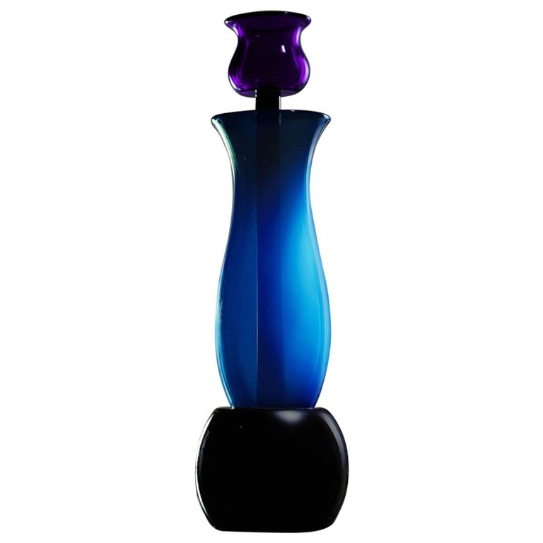 5 Atamante Glass Vase, by Ettore Sottsass from Memphis Milano For Sale