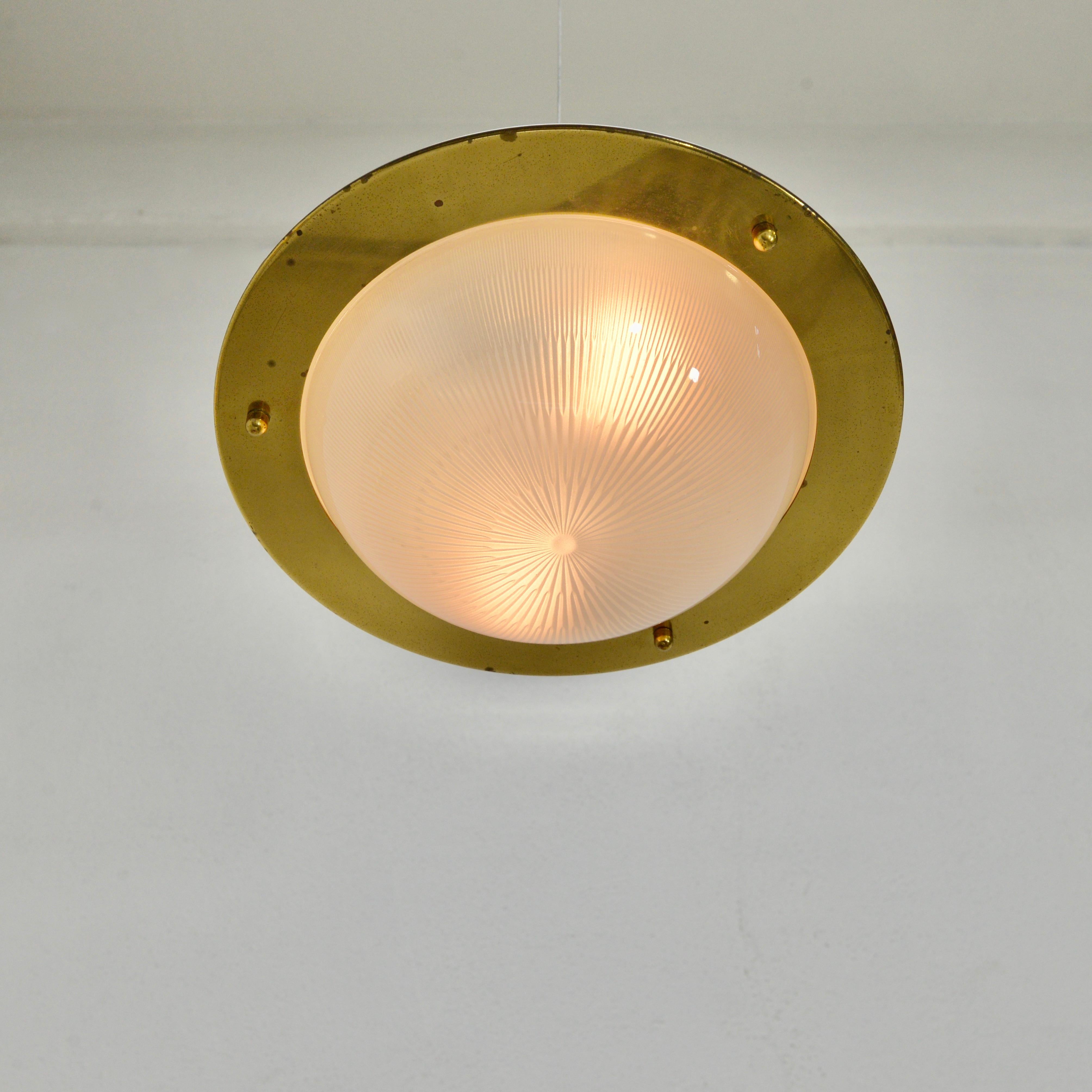 Azucena Flushmount Light Fixture In Good Condition In Los Angeles, CA