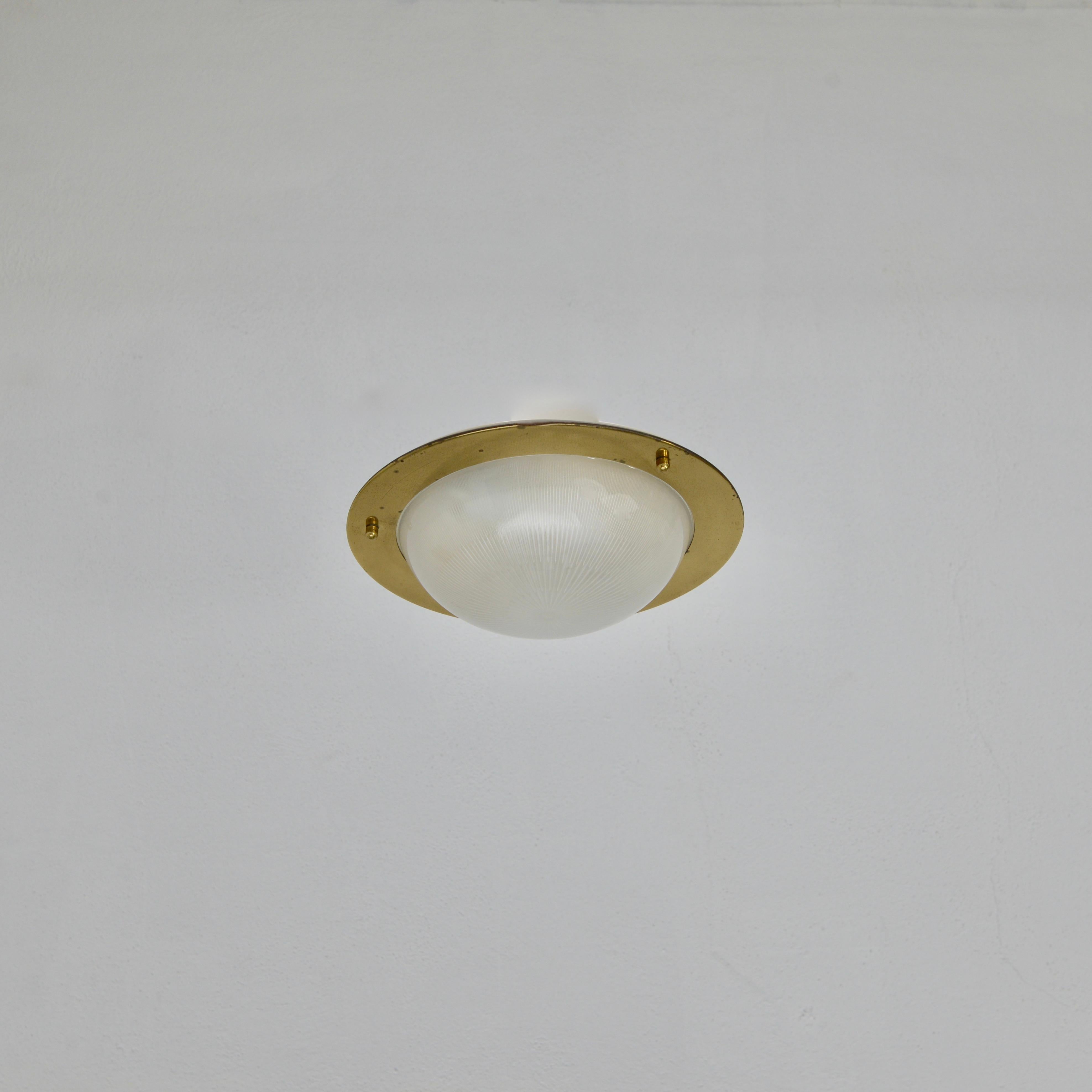 Mid-20th Century Azucena Flushmount Light Fixture