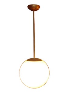 5 Ball Lamps of the Kavanagh Building in Buenos Aires, Argentina, 1920, Bauhaus