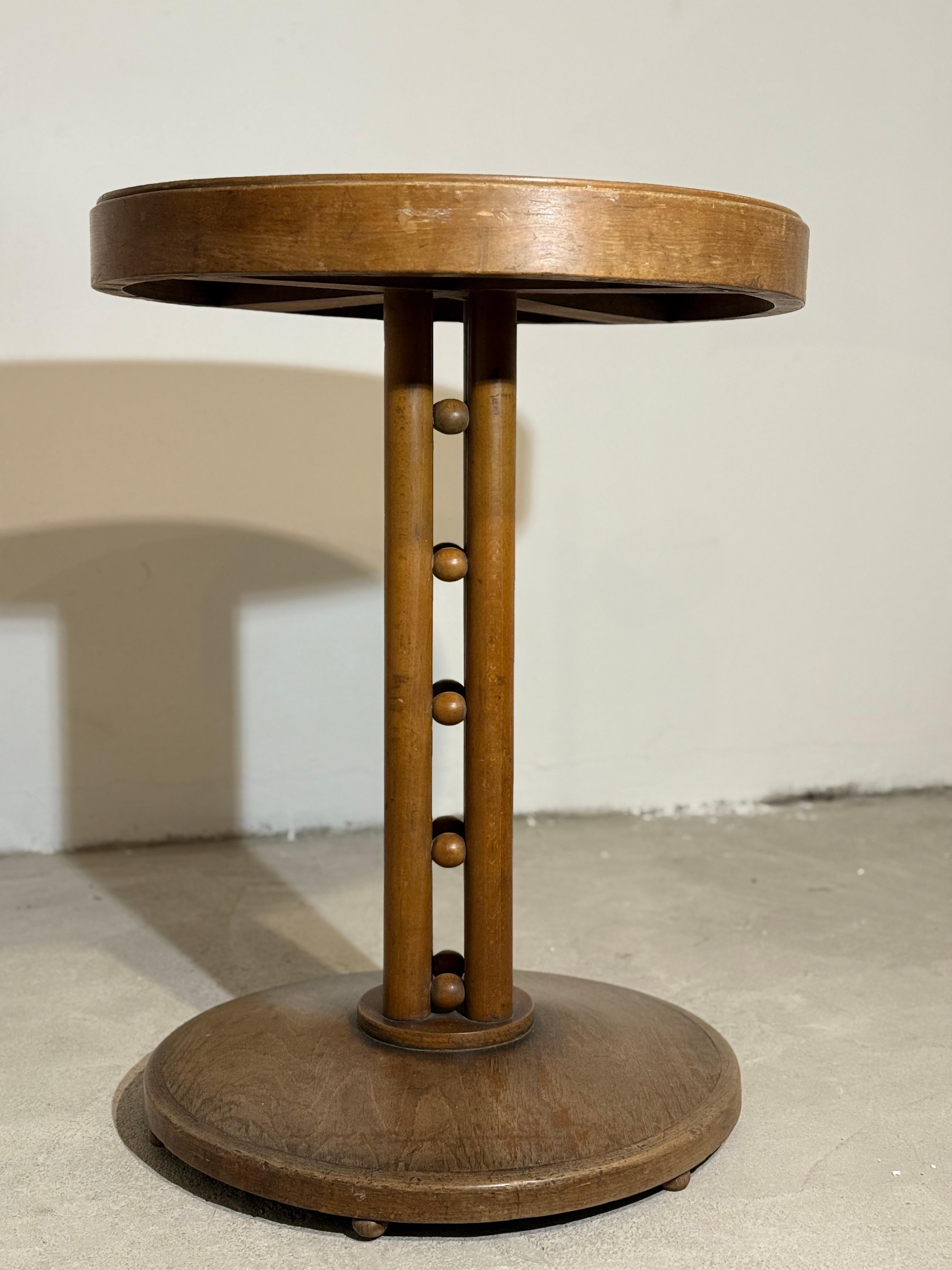 5 Balls Table by Josef Hoffmann For Sale 4