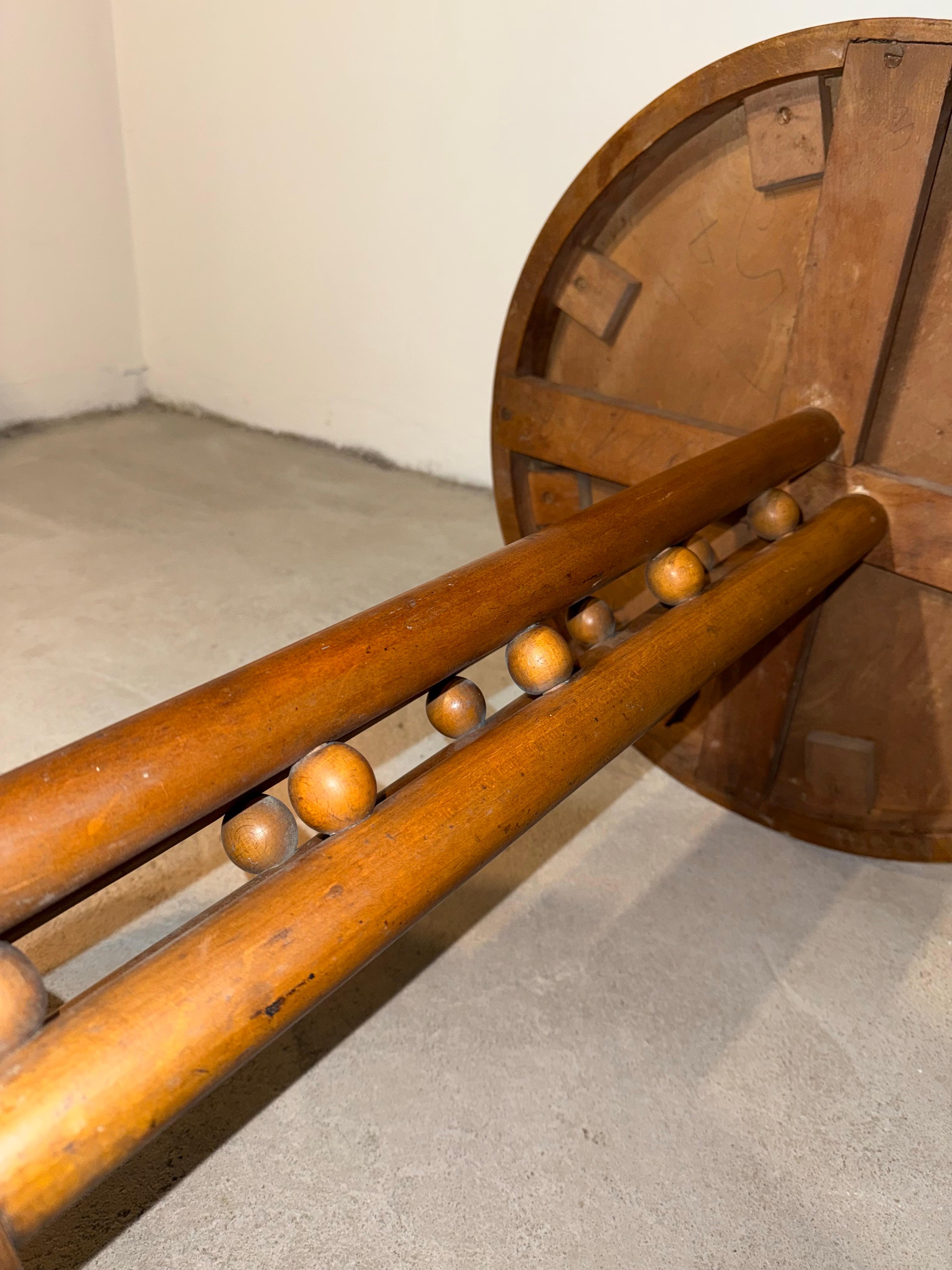 5 Balls Table by Josef Hoffmann For Sale 10