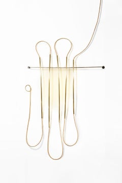5 Bar Line Lamp, Modern Brass Wall Mounted Sconce