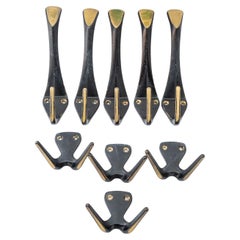 5 big and 4 small walter bosse hooks vienna around 1950s