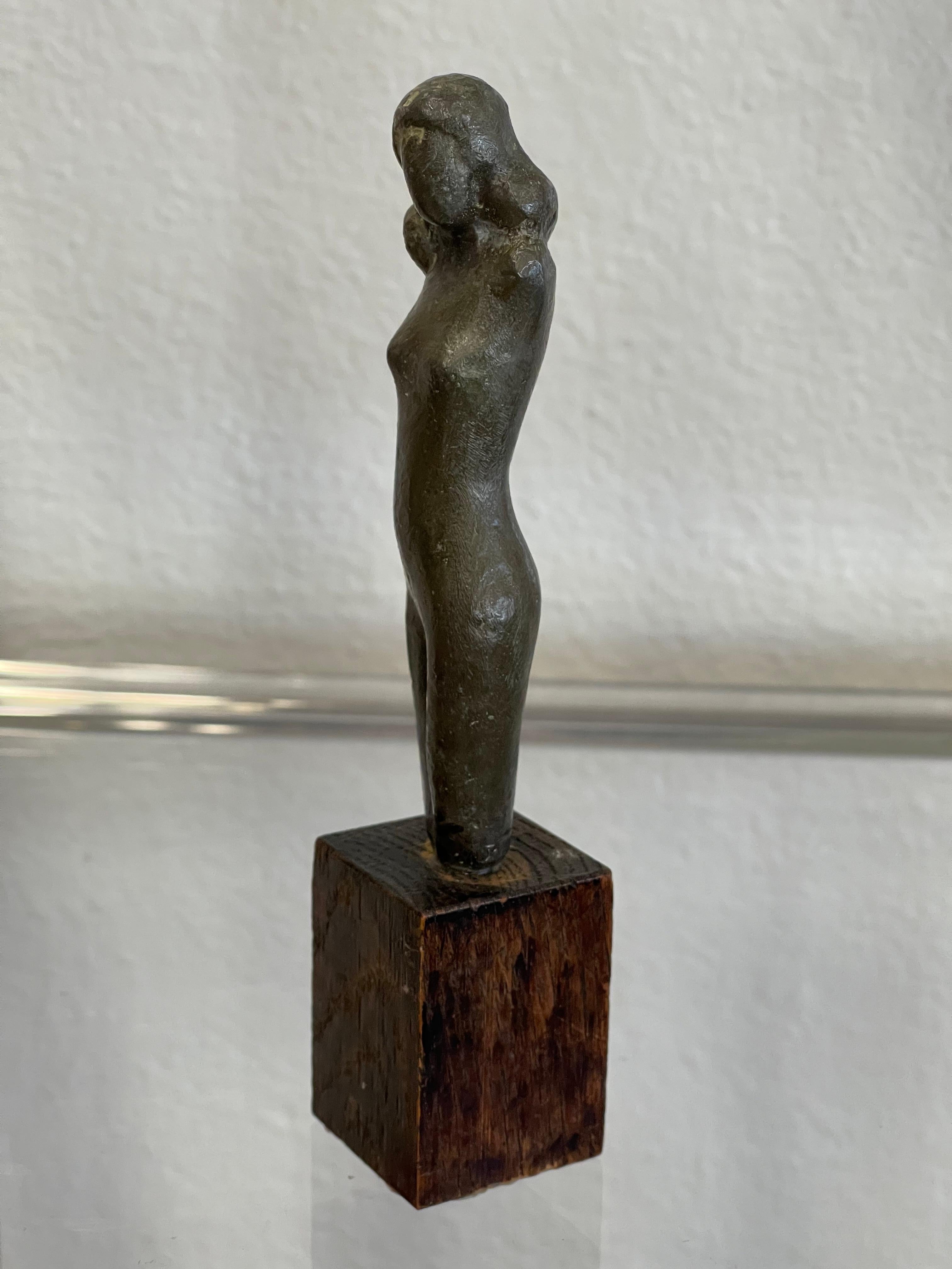 5 miniatures de nus en bronze en vente 5