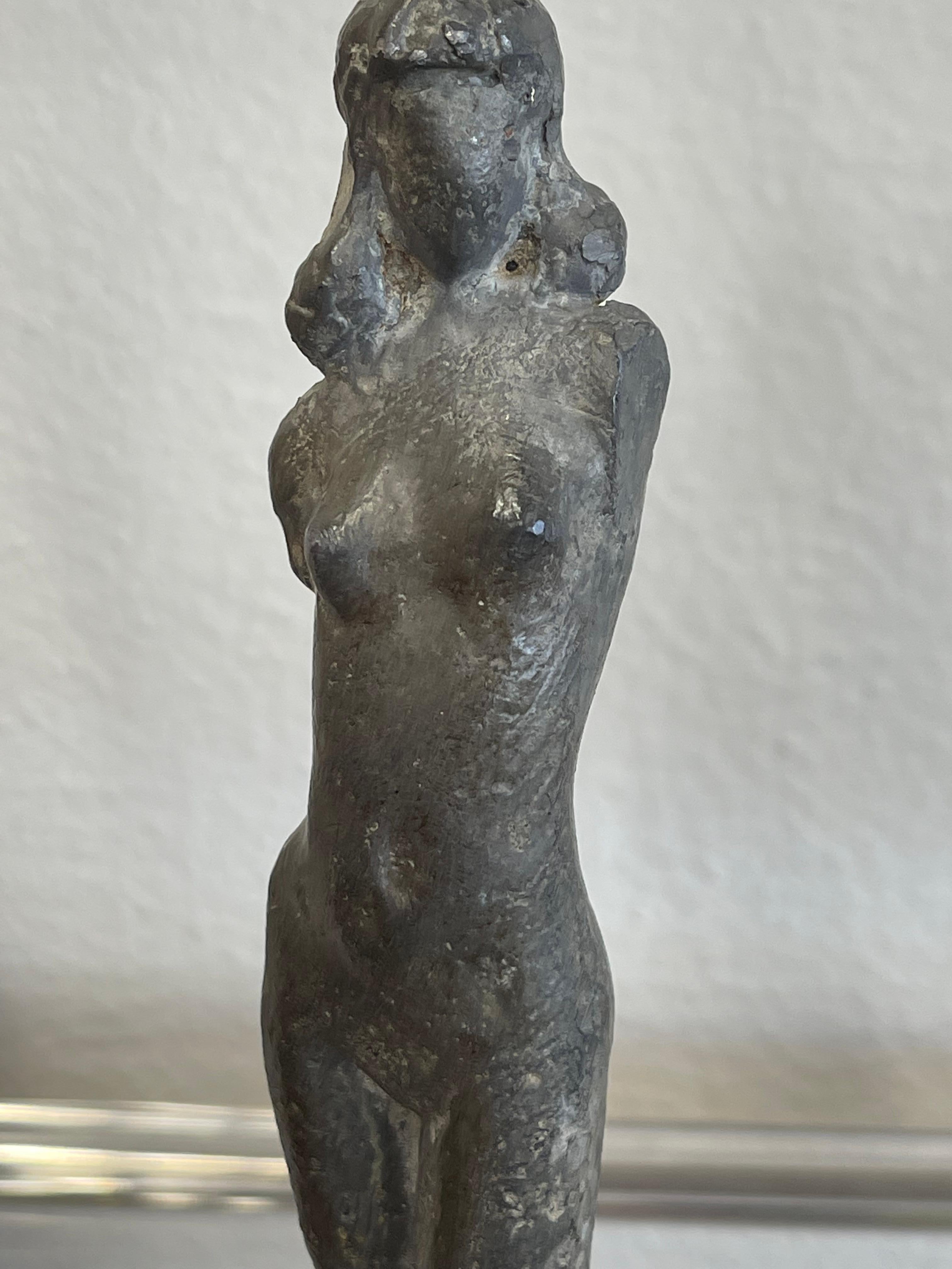 Bronze 5 miniatures de nus en bronze en vente